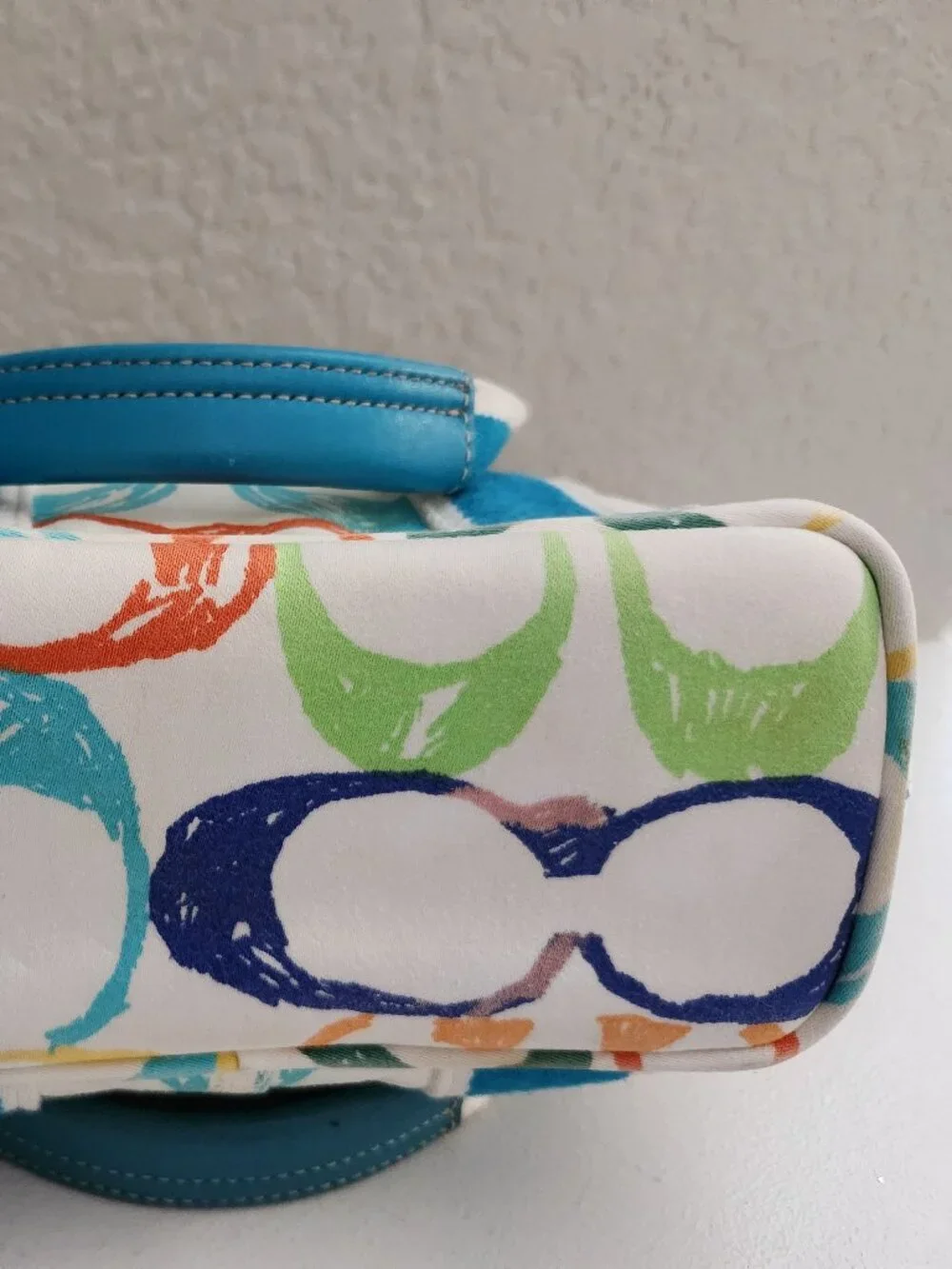 Coach Scribble Signature C's Mini Tote Bag - Picture 7 of 14